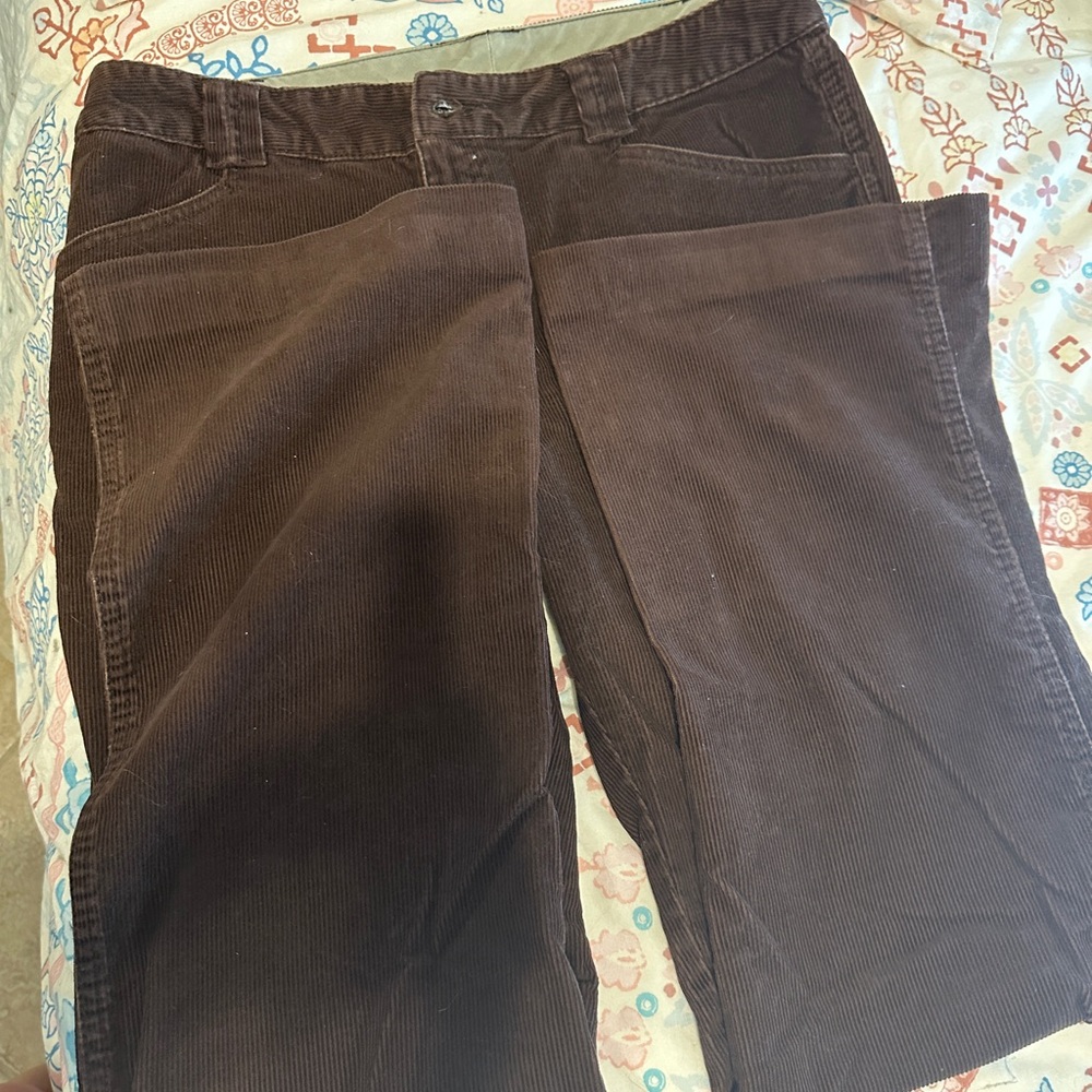 North Face Brown Corduroy Pants